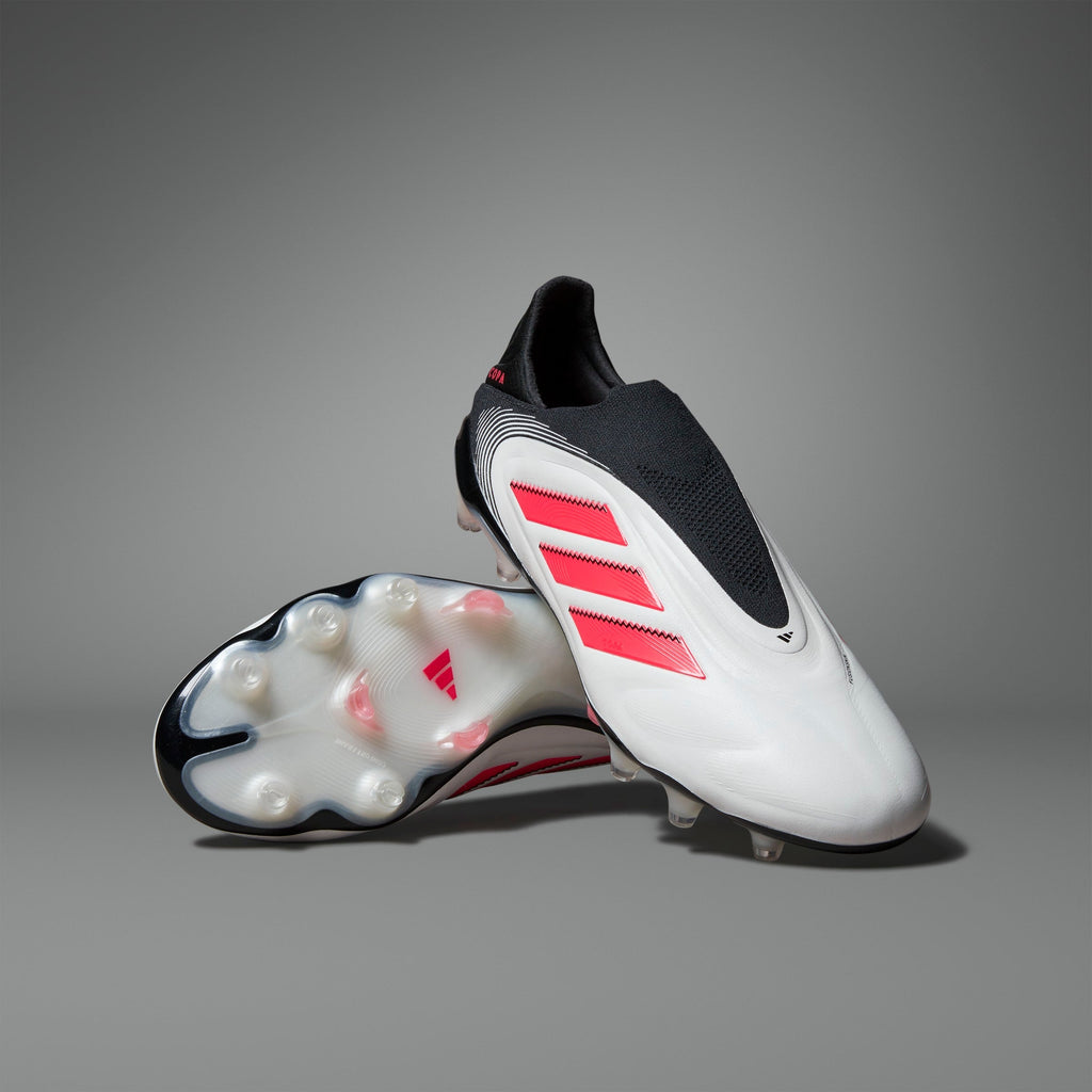 2026 New Arrival adidas Copa Pure 3 Elite Laceless FG Men´s Soccer Cleats - White/Red/Black wholesalehk.shop
