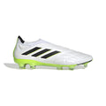 2026 New Arrival adidas Copa Pure+ FG Firm Ground Soccer Cleats White/Black/Lucid Lemon wholesalehk.shop