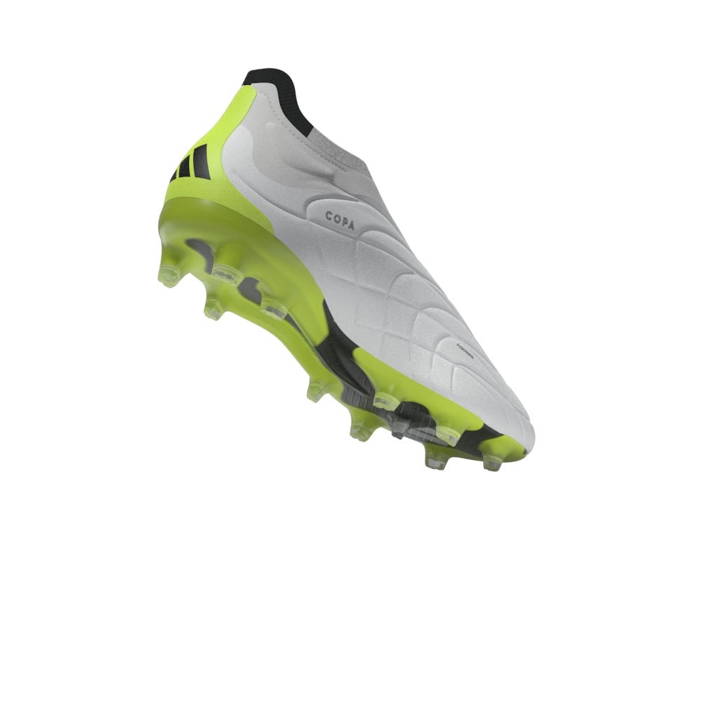 2026 New Arrival adidas Copa Pure+ FG Firm Ground Soccer Cleats White/Black/Lucid Lemon wholesalehk.shop