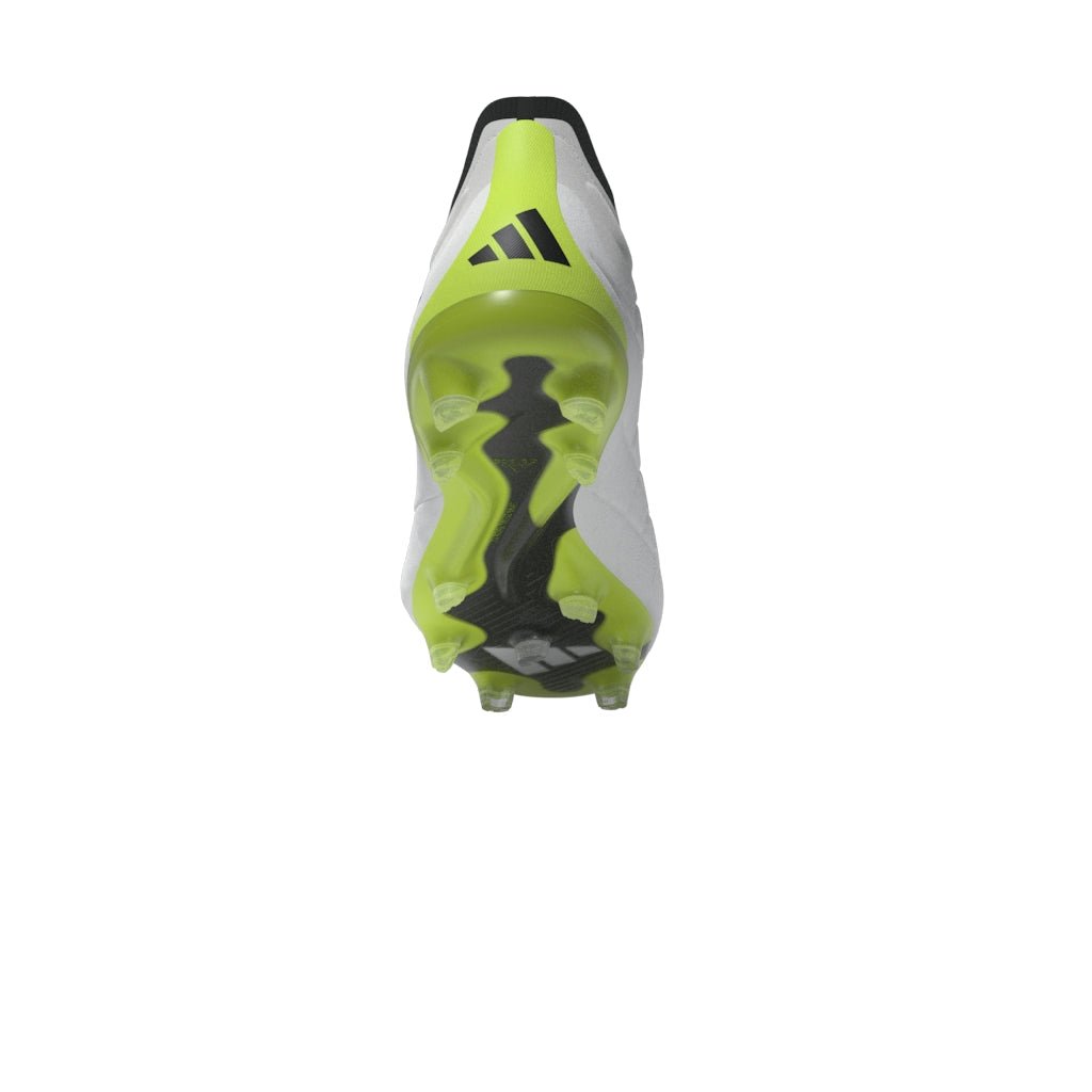 2026 New Arrival adidas Copa Pure+ FG Firm Ground Soccer Cleats White/Black/Lucid Lemon wholesalehk.shop