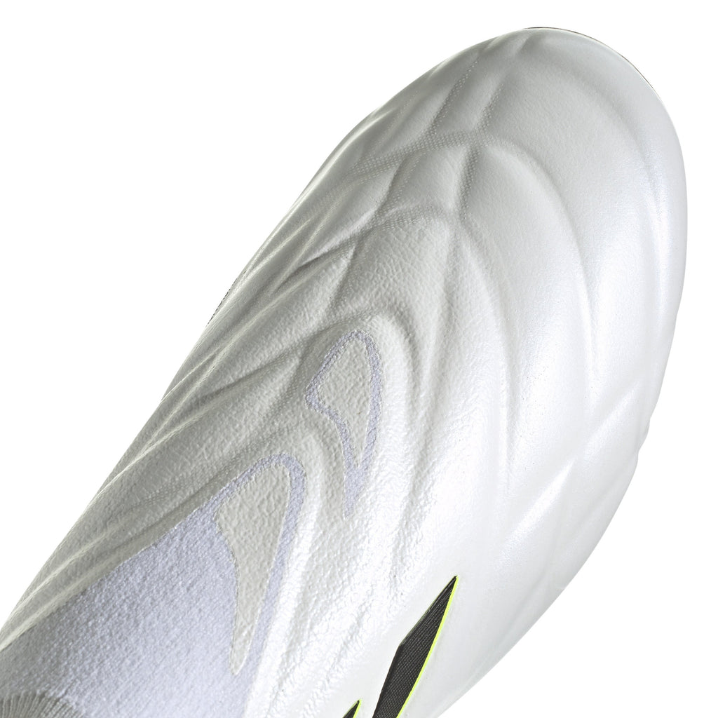 2026 New Arrival adidas Copa Pure+ FG Firm Ground Soccer Cleats White/Black/Lucid Lemon wholesalehk.shop