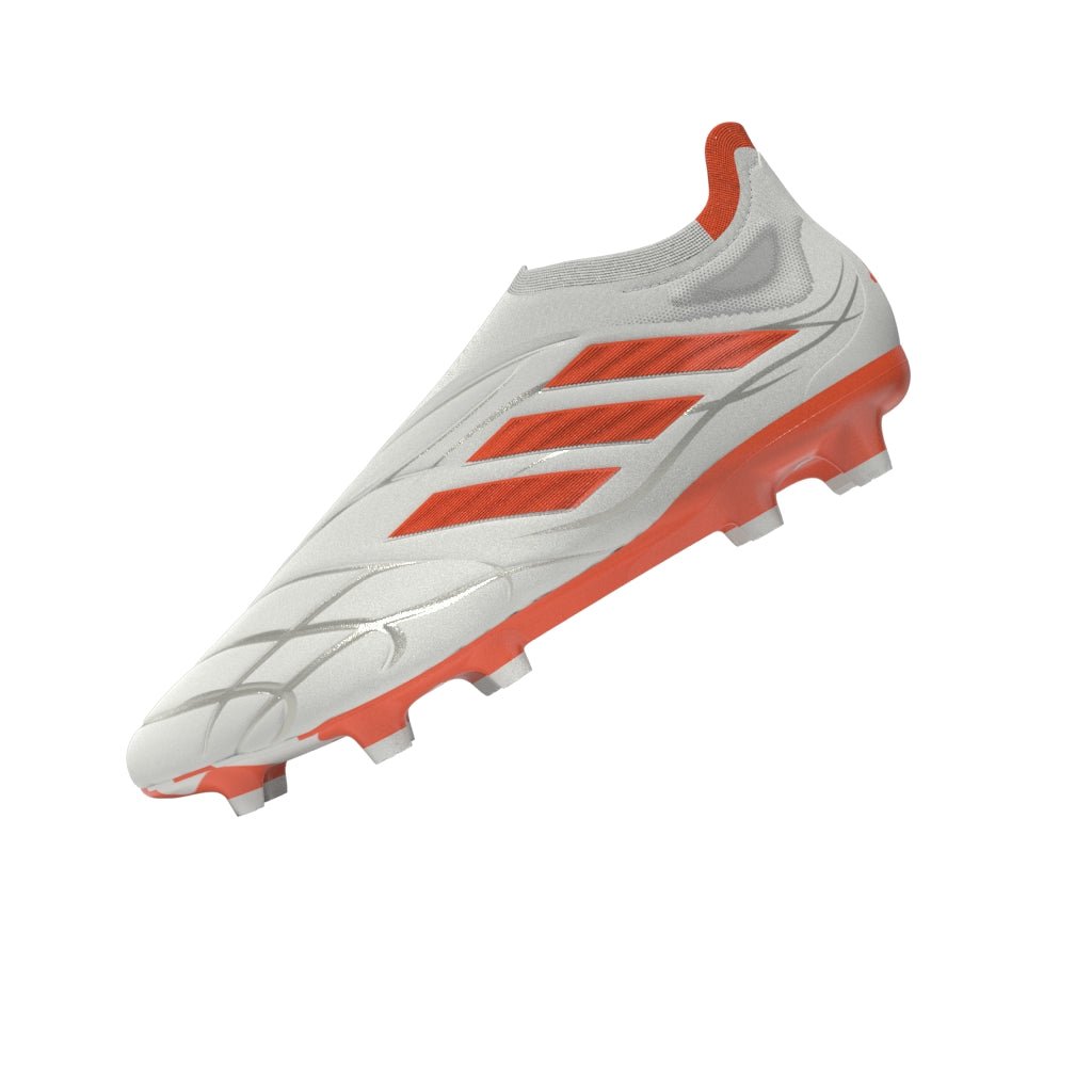 2026 New Arrival adidas Copa Pure+ FG Firm Ground Soccer Cleats White/Solar Orange wholesalehk.shop