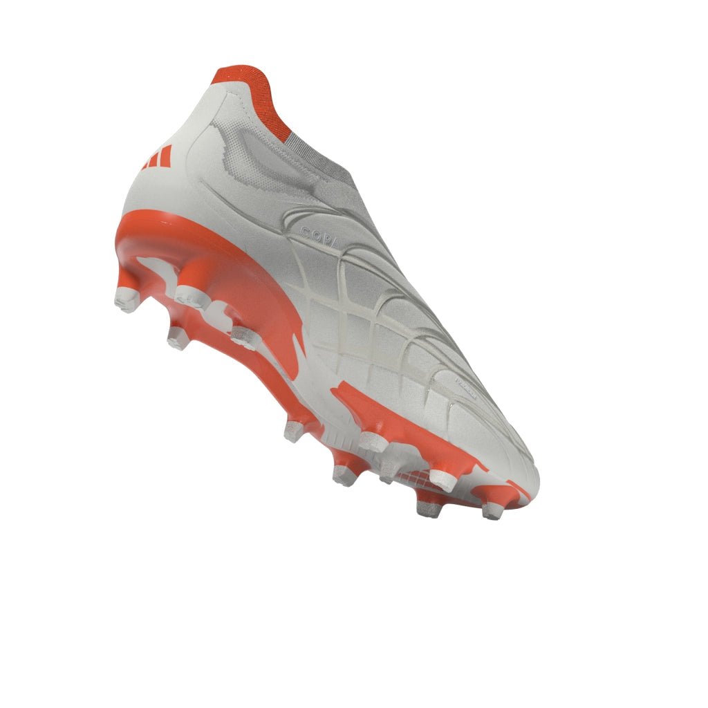 2026 New Arrival adidas Copa Pure+ FG Firm Ground Soccer Cleats White/Solar Orange wholesalehk.shop
