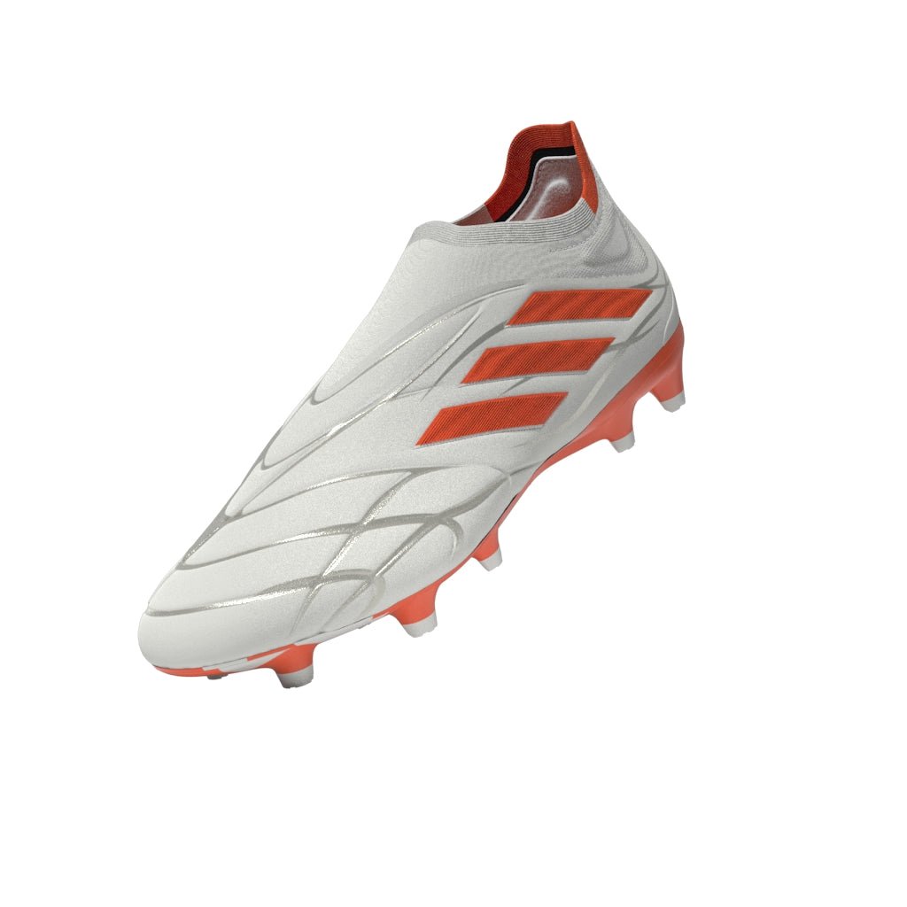 2026 New Arrival adidas Copa Pure+ FG Firm Ground Soccer Cleats White/Solar Orange wholesalehk.shop