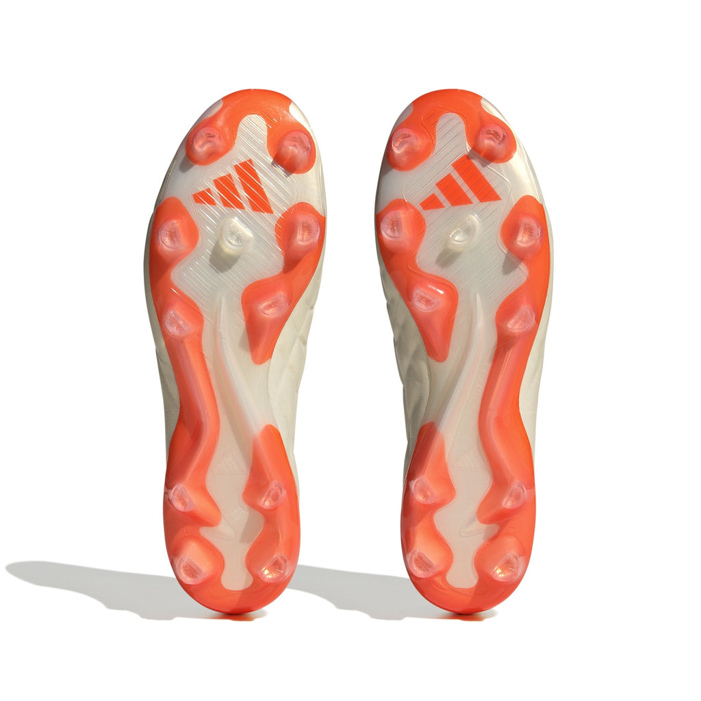 2026 New Arrival adidas Copa Pure+ FG Firm Ground Soccer Cleats White/Solar Orange wholesalehk.shop