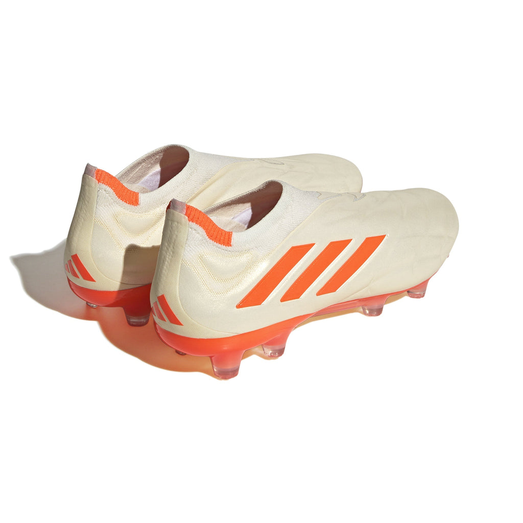 2026 New Arrival adidas Copa Pure+ FG Firm Ground Soccer Cleats White/Solar Orange wholesalehk.shop