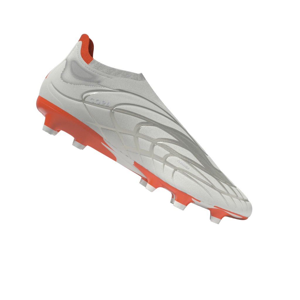 2026 New Arrival adidas Copa Pure+ FG Firm Ground Soccer Cleats White/Solar Orange wholesalehk.shop