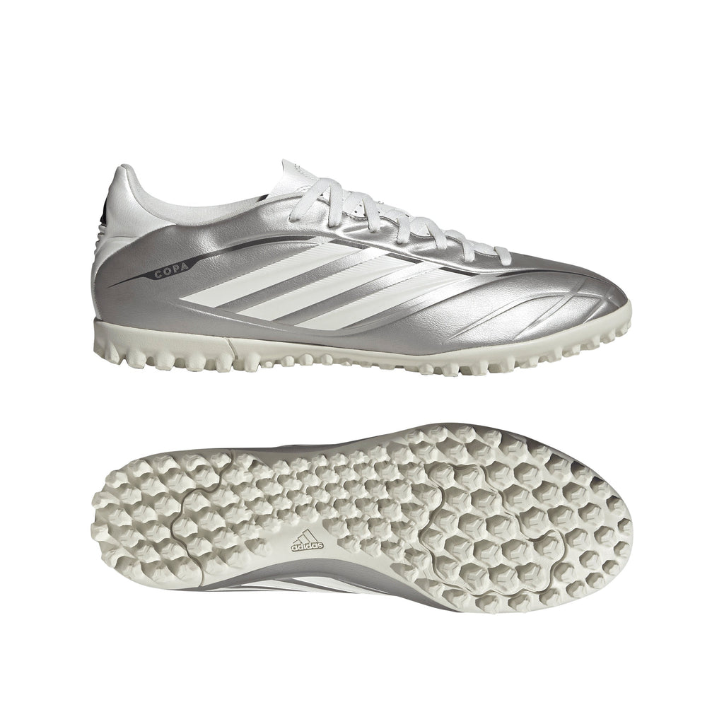 2026 New Arrival adidas Copa Pure IV Club TF Turf Men's Soccer Cleats - Metal Silver wholesalehk.shop