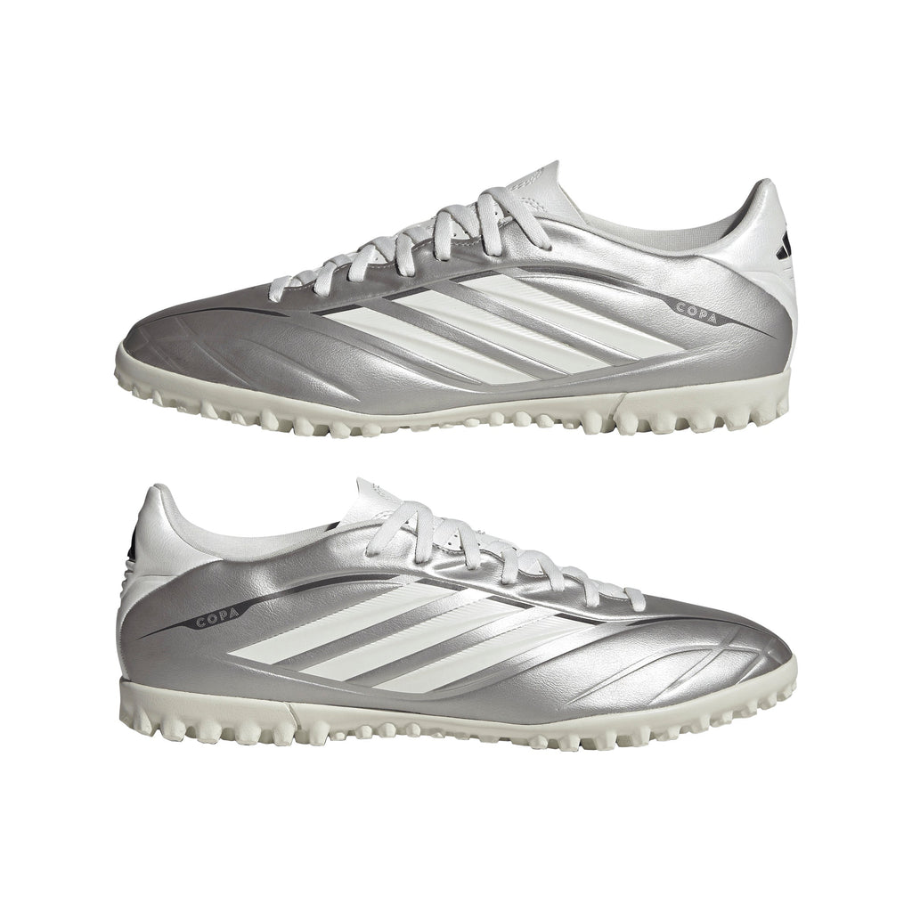 2026 New Arrival adidas Copa Pure IV Club TF Turf Men's Soccer Cleats - Metal Silver wholesalehk.shop