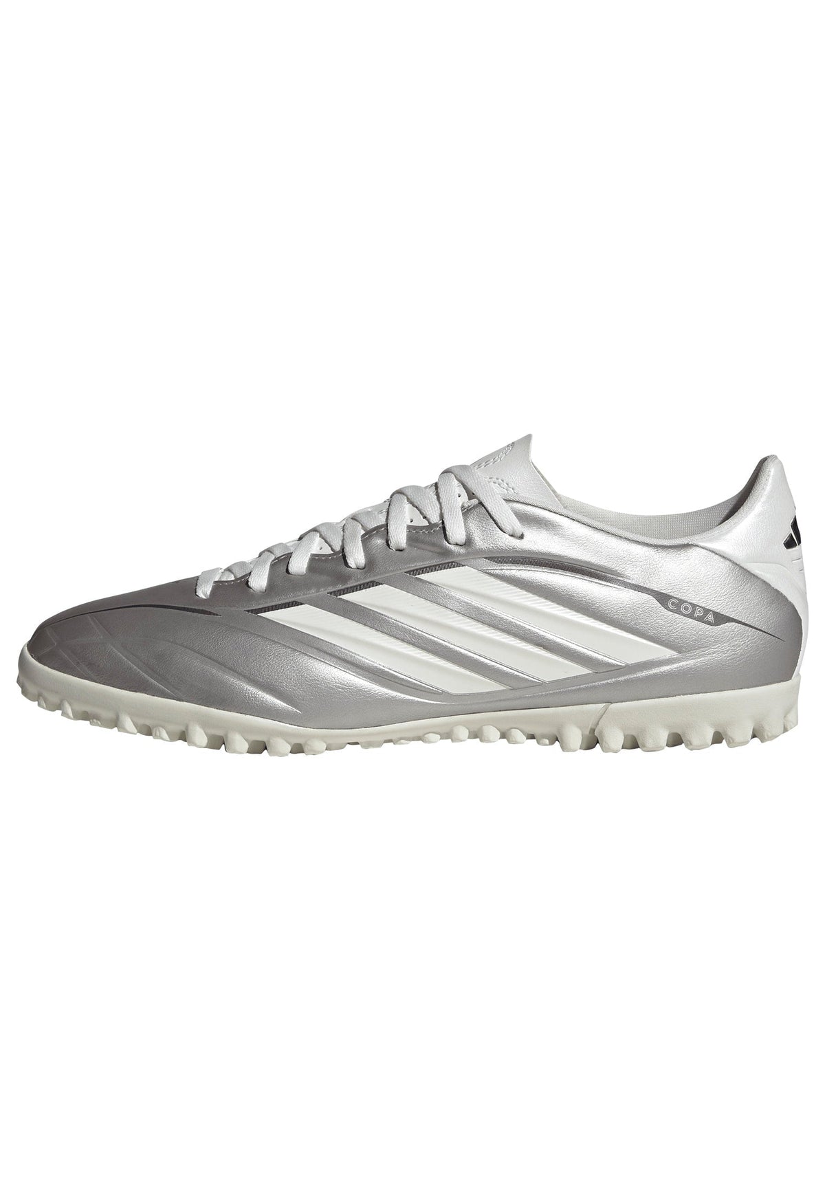 2026 New Arrival adidas Copa Pure IV Club TF Turf Men's Soccer Cleats - Metal Silver wholesalehk.shop