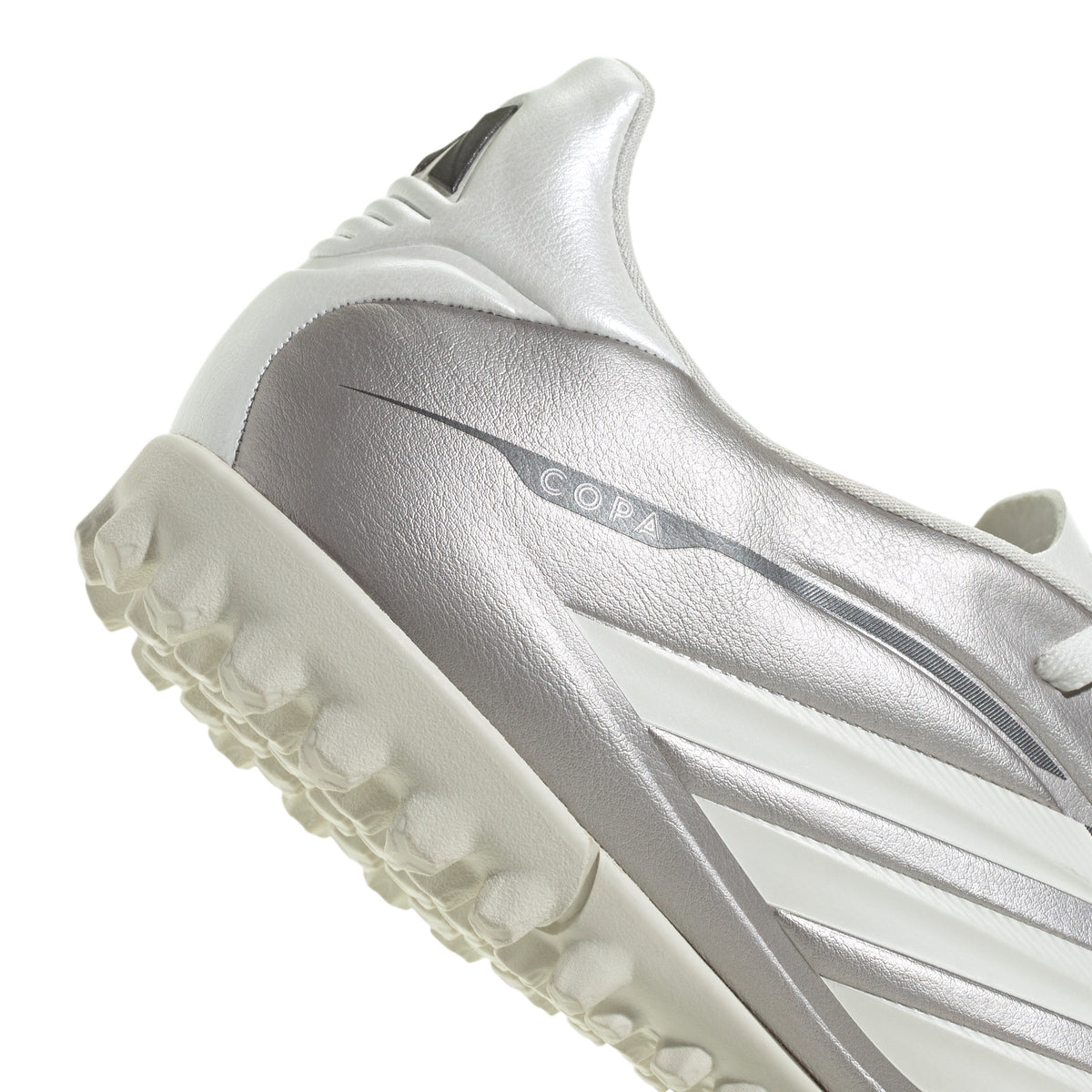 2026 New Arrival adidas Copa Pure IV Club TF Turf Men's Soccer Cleats - Metal Silver wholesalehk.shop