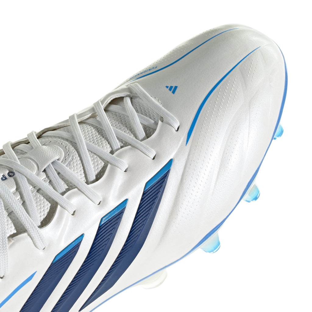 2026 New Arrival adidas Copa Pure IV Elite Firm Ground Men's Soccer Cleats - White/Blue wholesalehk.shop