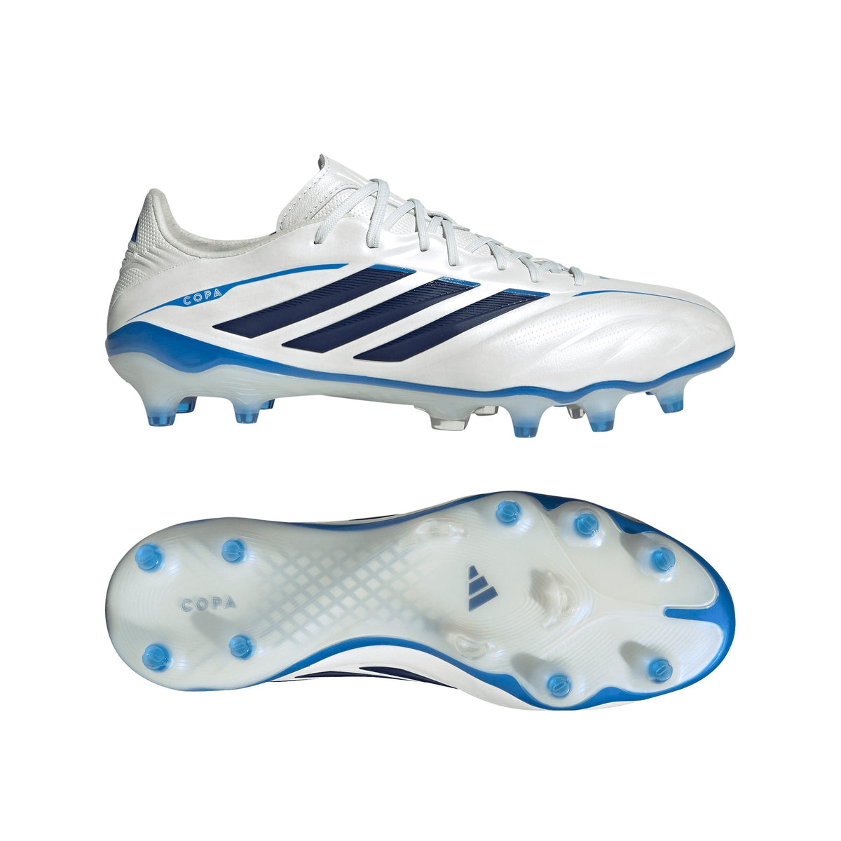 2026 New Arrival adidas Copa Pure IV Elite Firm Ground Men's Soccer Cleats - White/Blue wholesalehk.shop