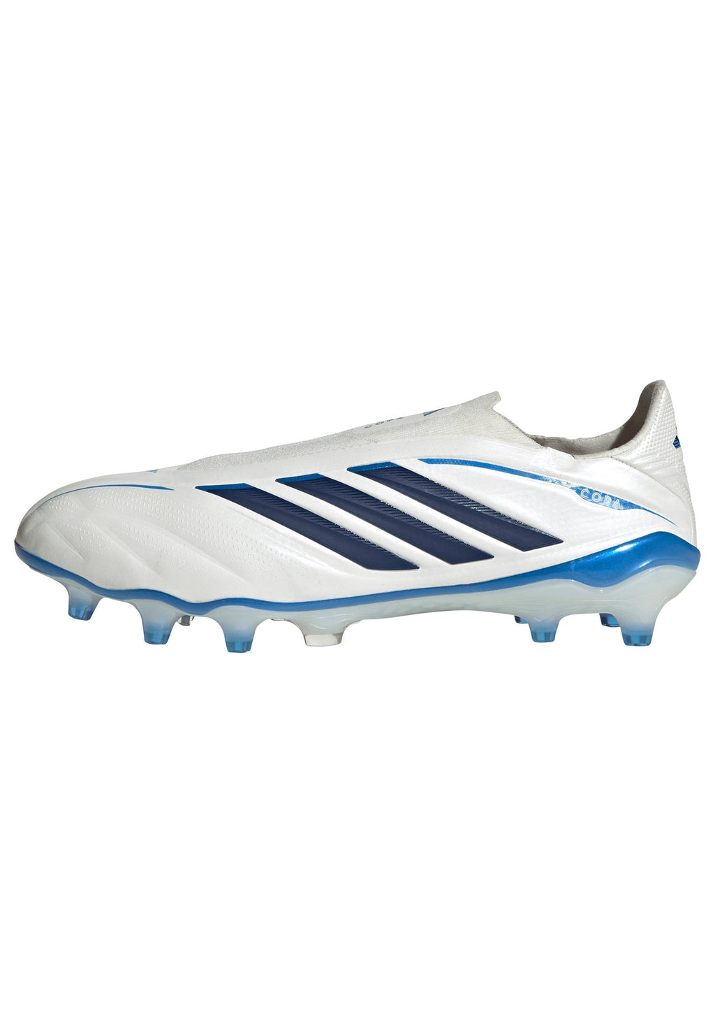 2026 New Arrival adidas Copa Pure IV Elite Laceless Firm Ground Men's Soccer Cleats - White/Blue wholesalehk.shop