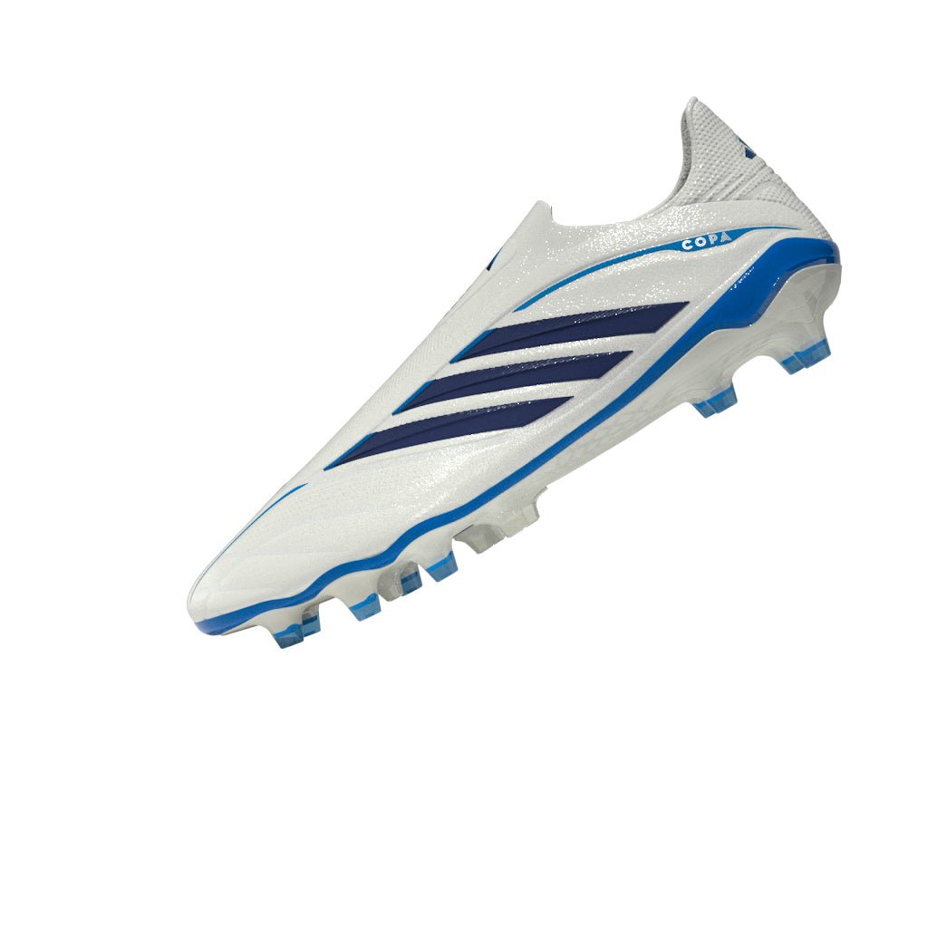2026 New Arrival adidas Copa Pure IV Elite Laceless Firm Ground Men's Soccer Cleats - White/Blue wholesalehk.shop
