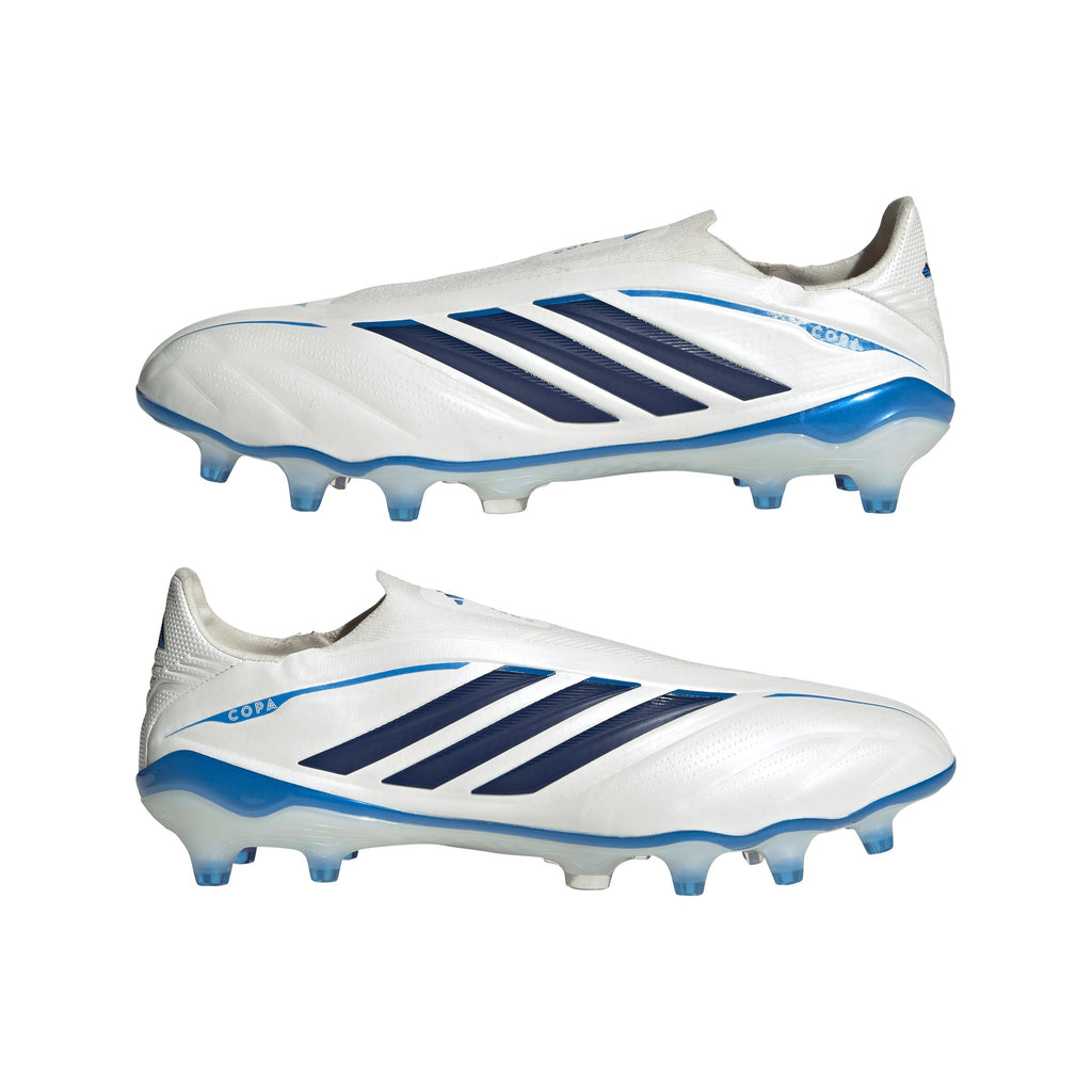 2026 New Arrival adidas Copa Pure IV Elite Laceless Firm Ground Men's Soccer Cleats - White/Blue wholesalehk.shop