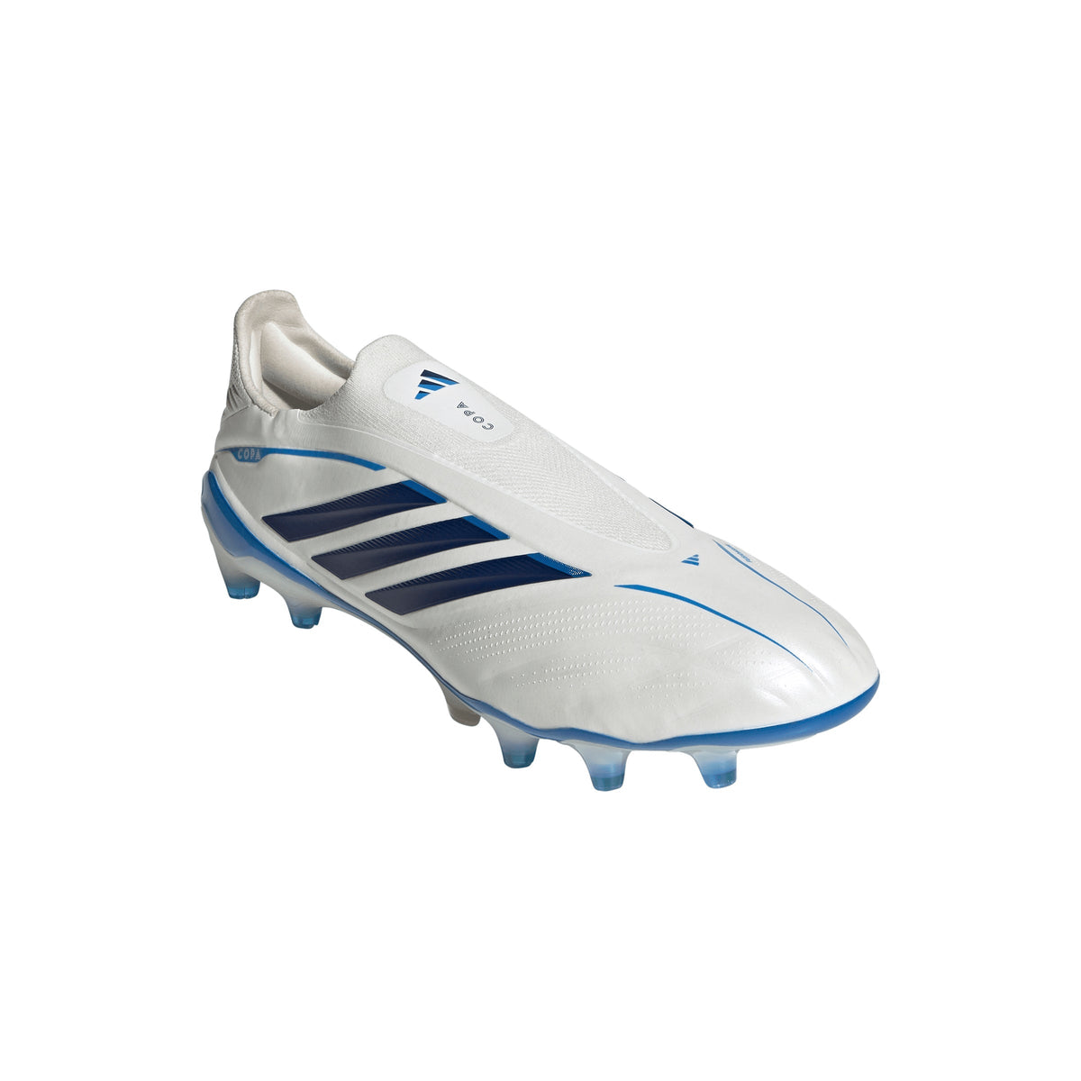 2026 New Arrival adidas Copa Pure IV Elite Laceless Firm Ground Men's Soccer Cleats - White/Blue wholesalehk.shop