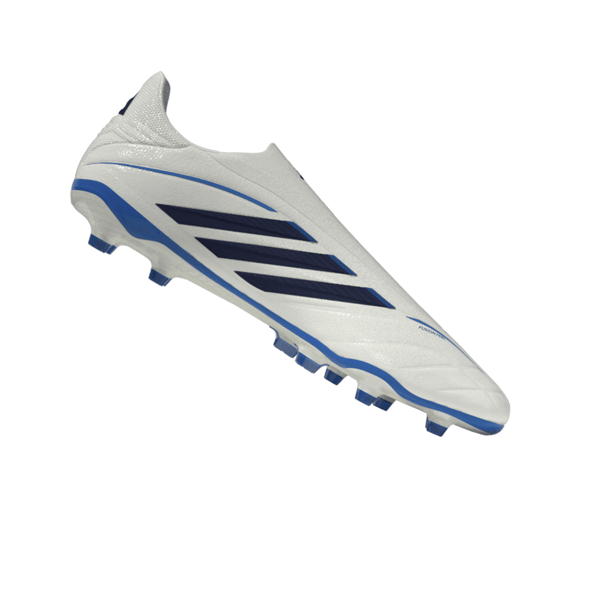 2026 New Arrival adidas Copa Pure IV League Laceless Firm Ground Men's Soccer Cleats -White/Blue wholesalehk.shop