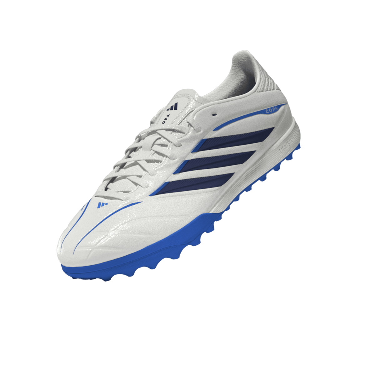 2026 New Arrival adidas Copa Pure IV League Turf Men's Soccer Cleats - White/Blue wholesalehk.shop