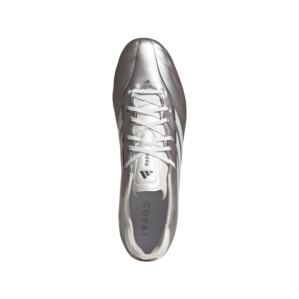 2026 New Arrival adidas Copa Pure IV Pro FG Firm Ground Men's Soccer Cleats - Metal Silver wholesalehk.shop