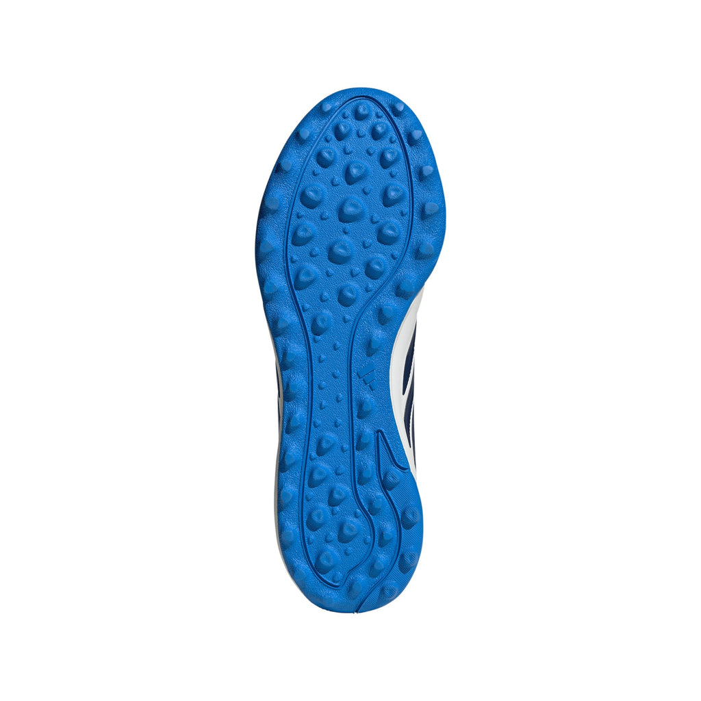 2026 New Arrival adidas Copa Pure IV Pro Turf Men's Soccer Cleats - White/Blue wholesalehk.shop