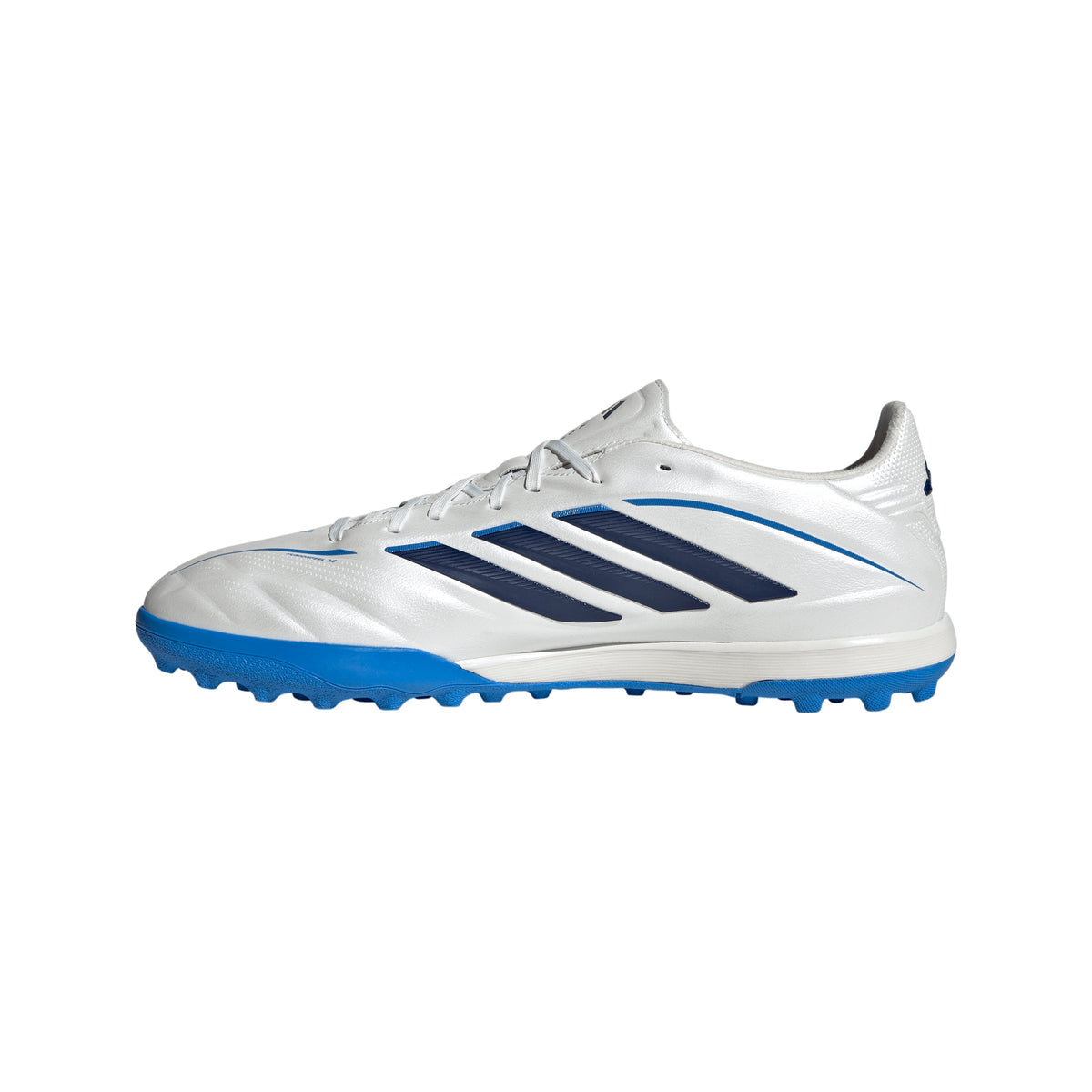 2026 New Arrival adidas Copa Pure IV Pro Turf Men's Soccer Cleats - White/Blue wholesalehk.shop