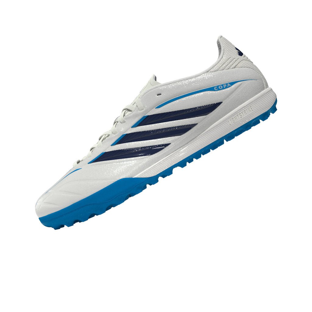 2026 New Arrival adidas Copa Pure IV Pro Turf Men's Soccer Cleats - White/Blue wholesalehk.shop