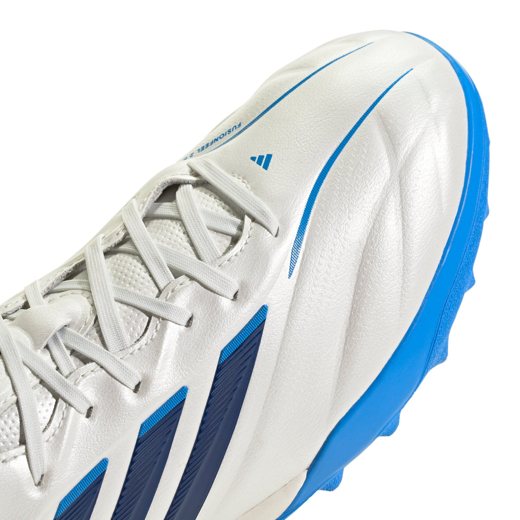 2026 New Arrival adidas Copa Pure IV Pro Turf Men's Soccer Cleats - White/Blue wholesalehk.shop