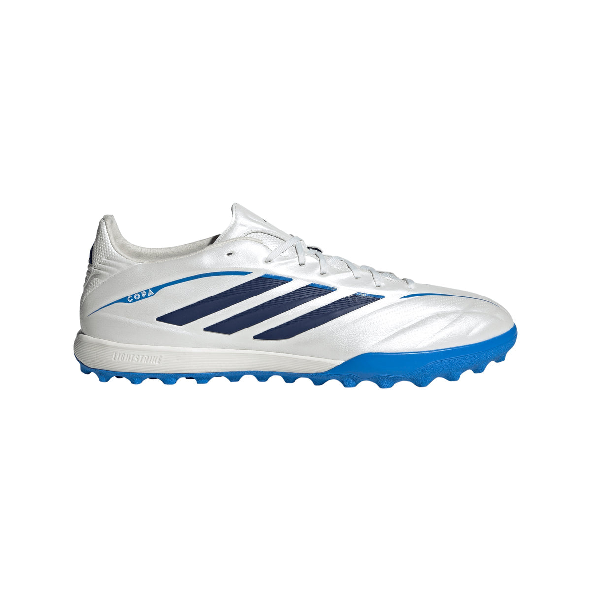 2026 New Arrival adidas Copa Pure IV Pro Turf Men's Soccer Cleats - White/Blue wholesalehk.shop