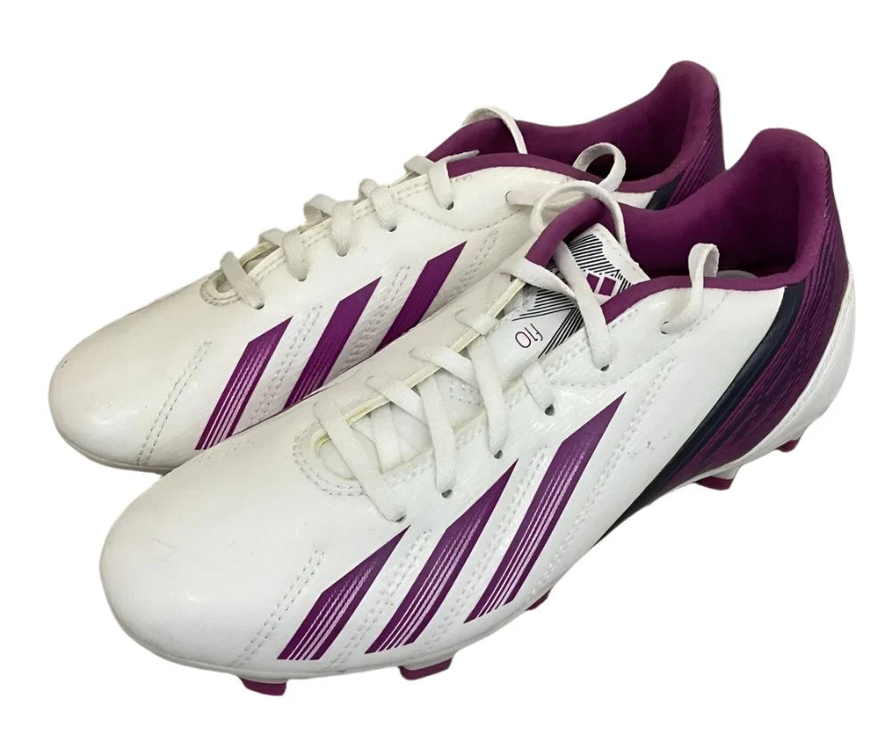 2026 New Arrival adidas F10 Trx FG Firm Ground Women's Cleats - White/Vivid Pink wholesalehk.shop