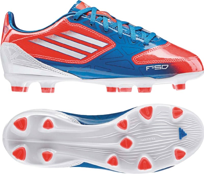 2026 New Arrival adidas F10 Trx FG Jr Red-Blue wholesalehk.shop