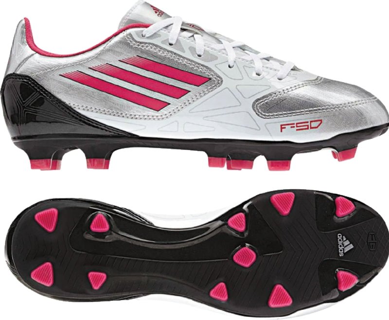 2026 New Arrival adidas F10 Trx FG W Silver-Pink wholesalehk.shop