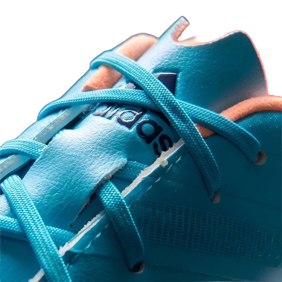 2026 New Arrival adidas F30 TRX FG Firm Ground Women's Soccer Cleats - Blue/Glow Orange/Purple wholesalehk.shop