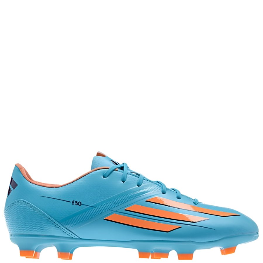 2026 New Arrival adidas F30 TRX FG Firm Ground Women's Soccer Cleats - Blue/Glow Orange/Purple wholesalehk.shop