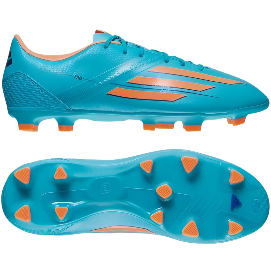 2026 New Arrival adidas F30 TRX FG Firm Ground Women's Soccer Cleats - Blue/Glow Orange/Purple wholesalehk.shop