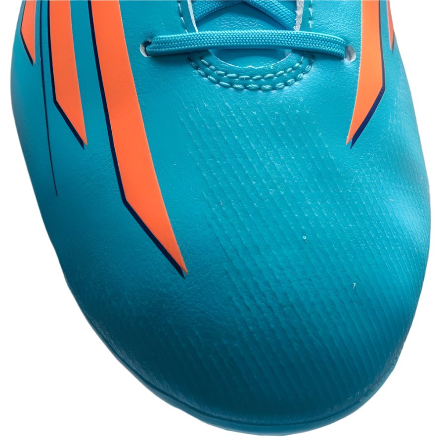 2026 New Arrival adidas F30 TRX FG Firm Ground Women's Soccer Cleats - Blue/Glow Orange/Purple wholesalehk.shop