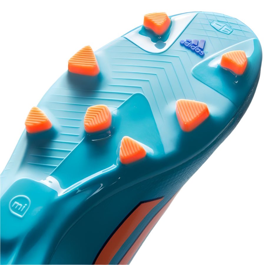 2026 New Arrival adidas F30 TRX FG Firm Ground Women's Soccer Cleats - Blue/Glow Orange/Purple wholesalehk.shop