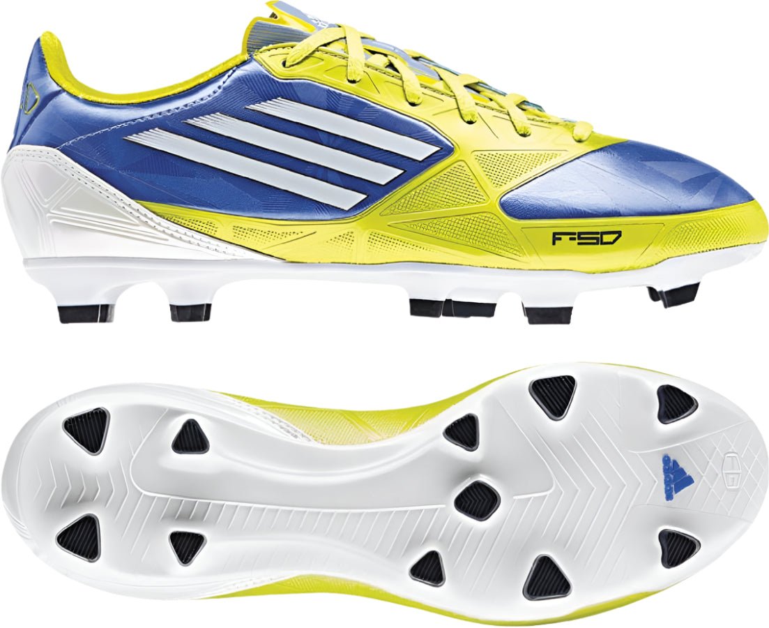 2026 New Arrival adidas F30 TRX FG Firm Ground Women's Soccer Cleats - Blue/Lime wholesalehk.shop