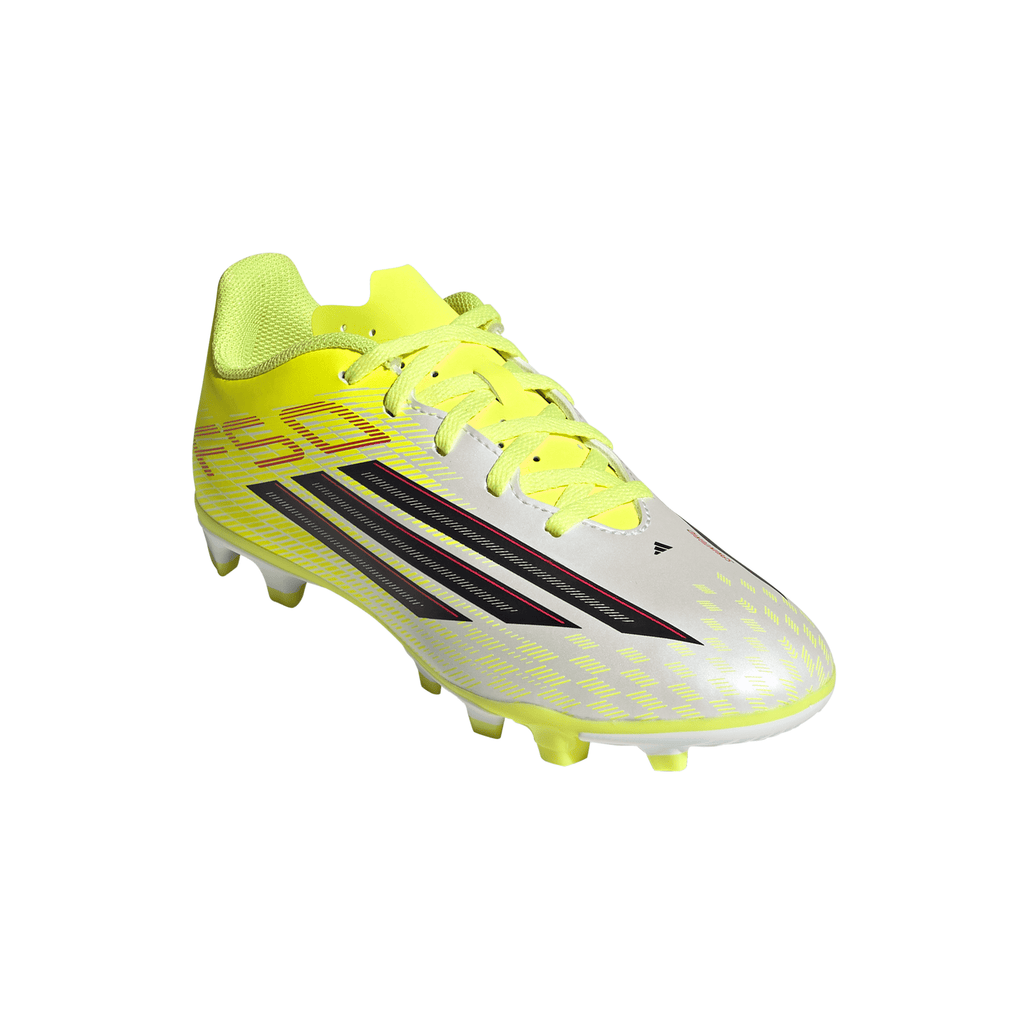 2026 New Arrival adidas F50 Club FG/MG Firm Ground/Multi Ground Youth Soccer Cleats - Yellow/Black/Red wholesalehk.shop