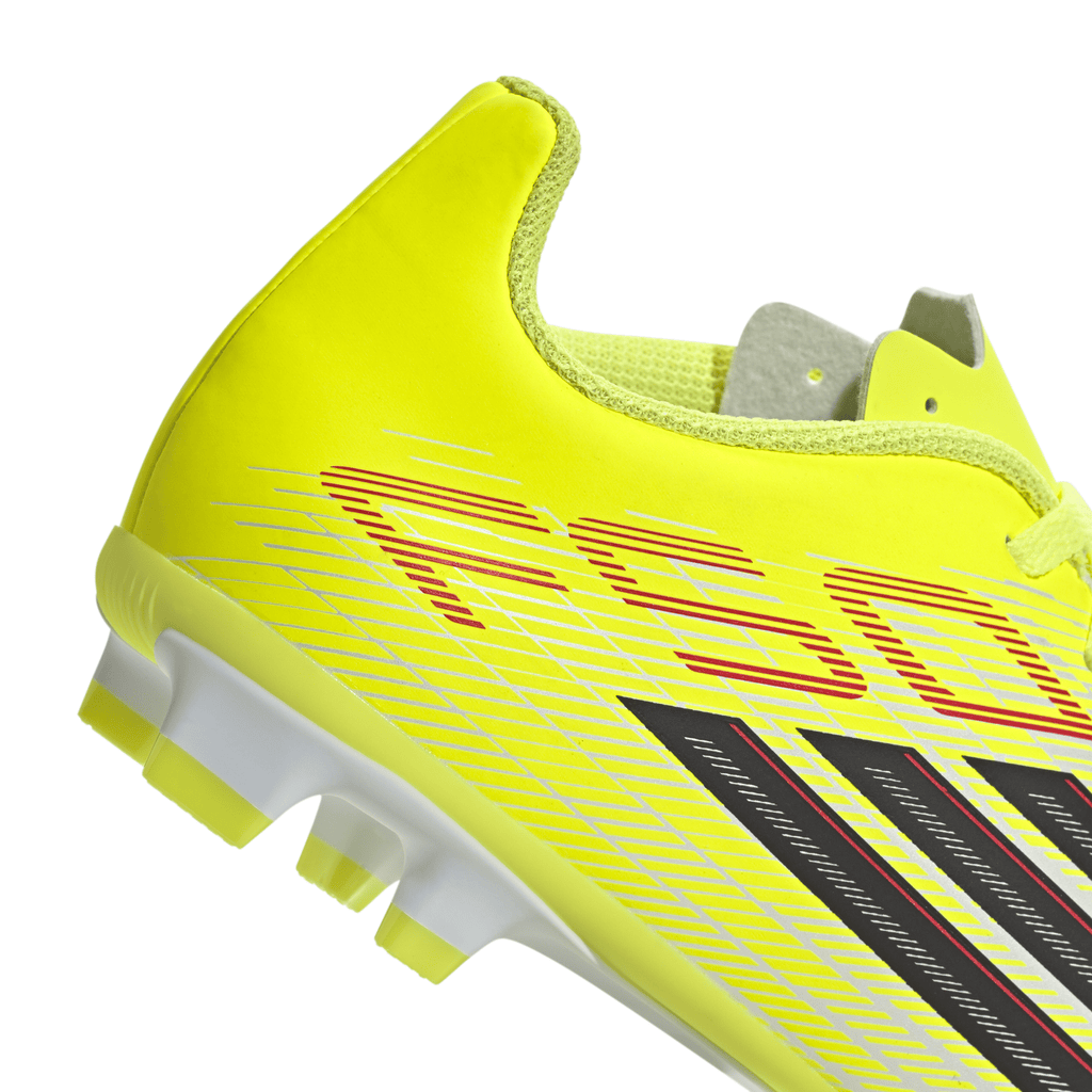 2026 New Arrival adidas F50 Club FG/MG Firm Ground/Multi Ground Youth Soccer Cleats - Yellow/Black/Red wholesalehk.shop