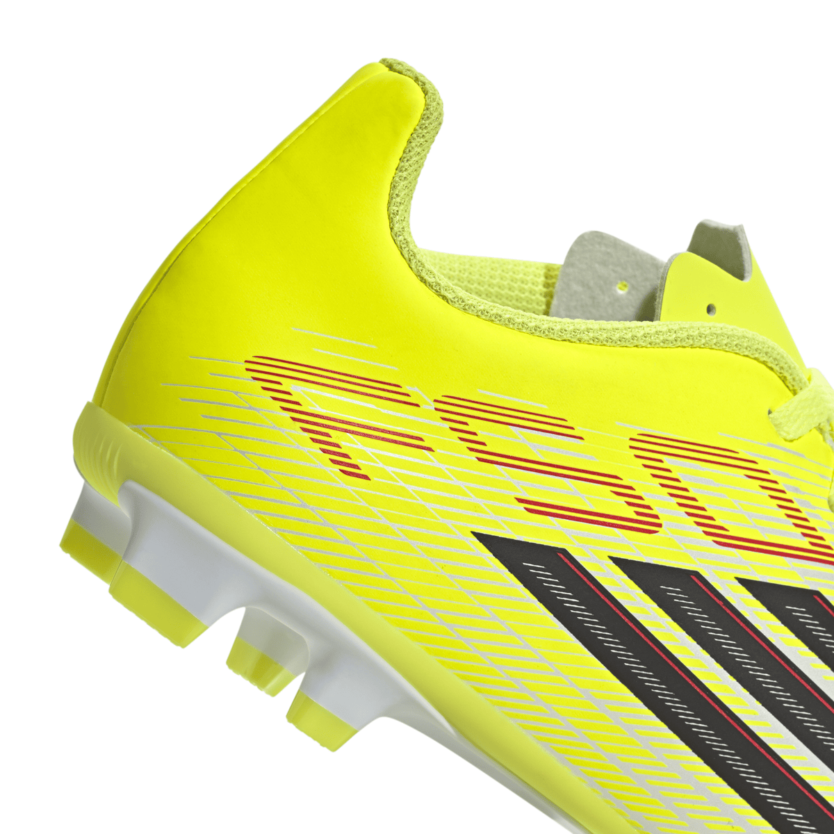 2026 New Arrival adidas F50 Club FG/MG Firm Ground/Multi Ground Youth Soccer Cleats - Yellow/Black/Red wholesalehk.shop