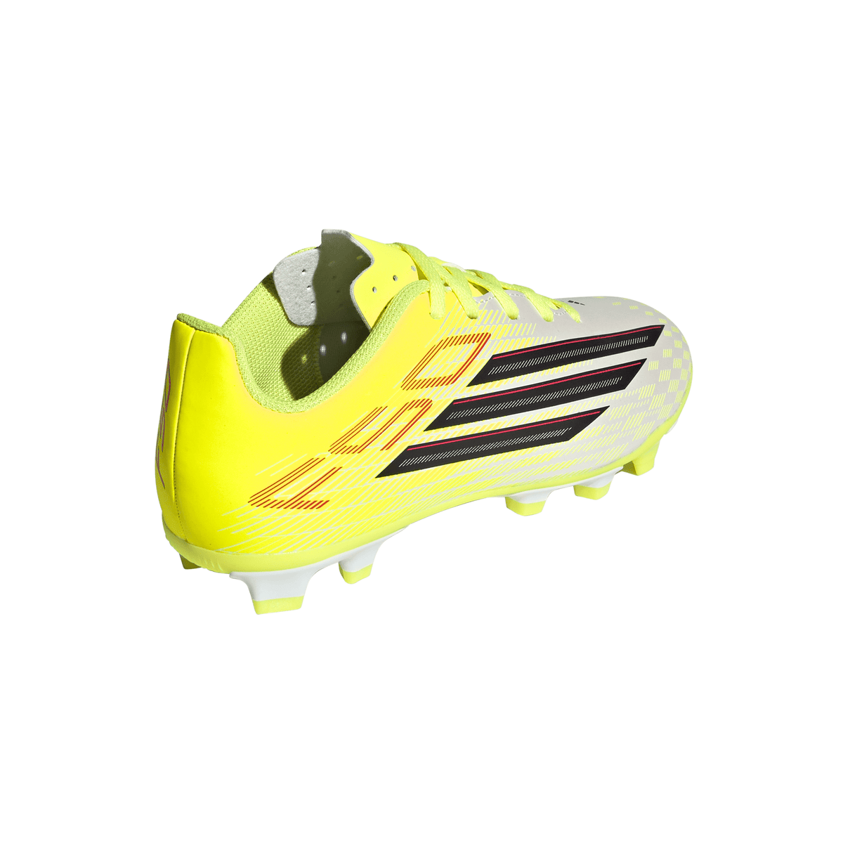 2026 New Arrival adidas F50 Club FG/MG Firm Ground/Multi Ground Youth Soccer Cleats - Yellow/Black/Red wholesalehk.shop