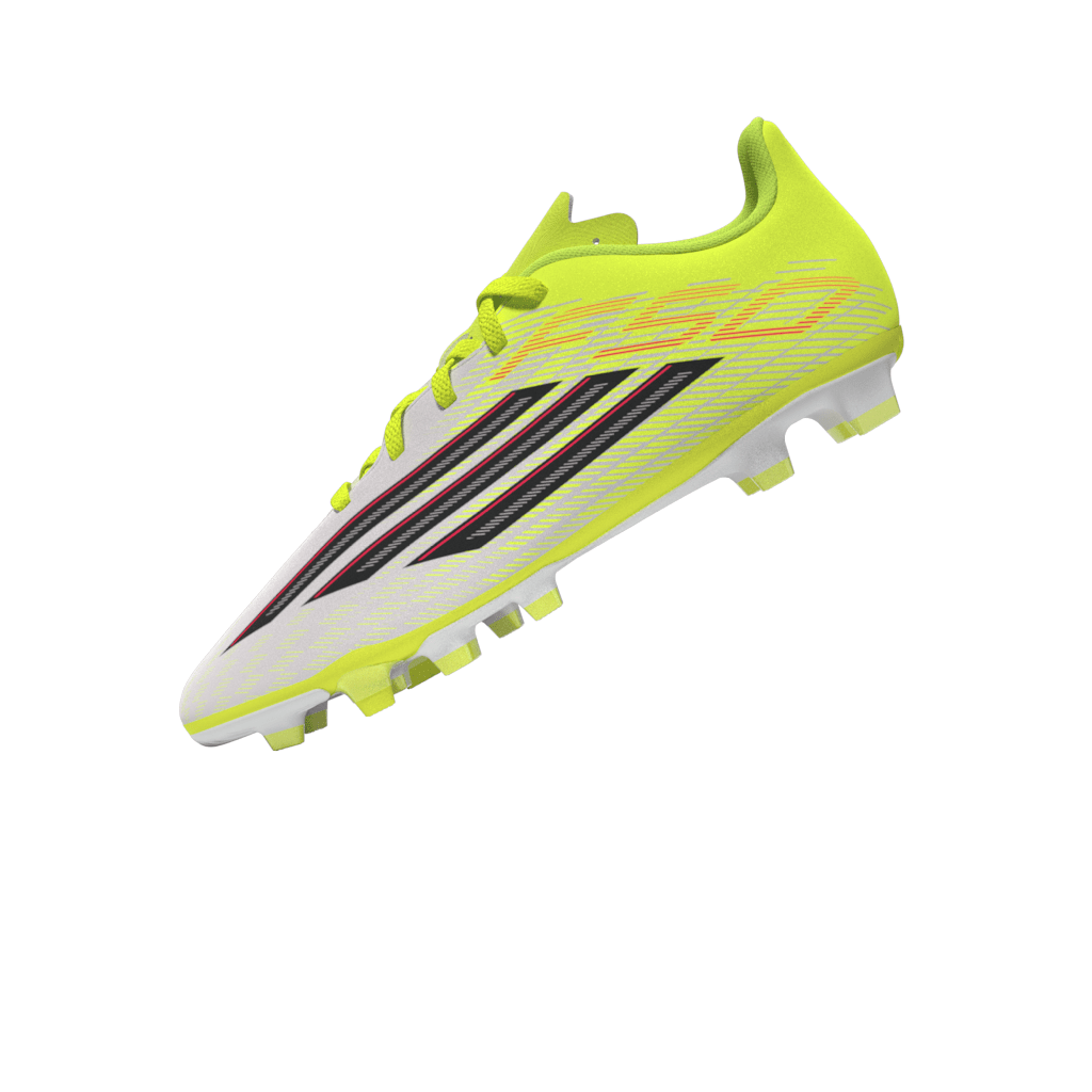 2026 New Arrival adidas F50 Club FG/MG Firm Ground/Multi Ground Youth Soccer Cleats - Yellow/Black/Red wholesalehk.shop