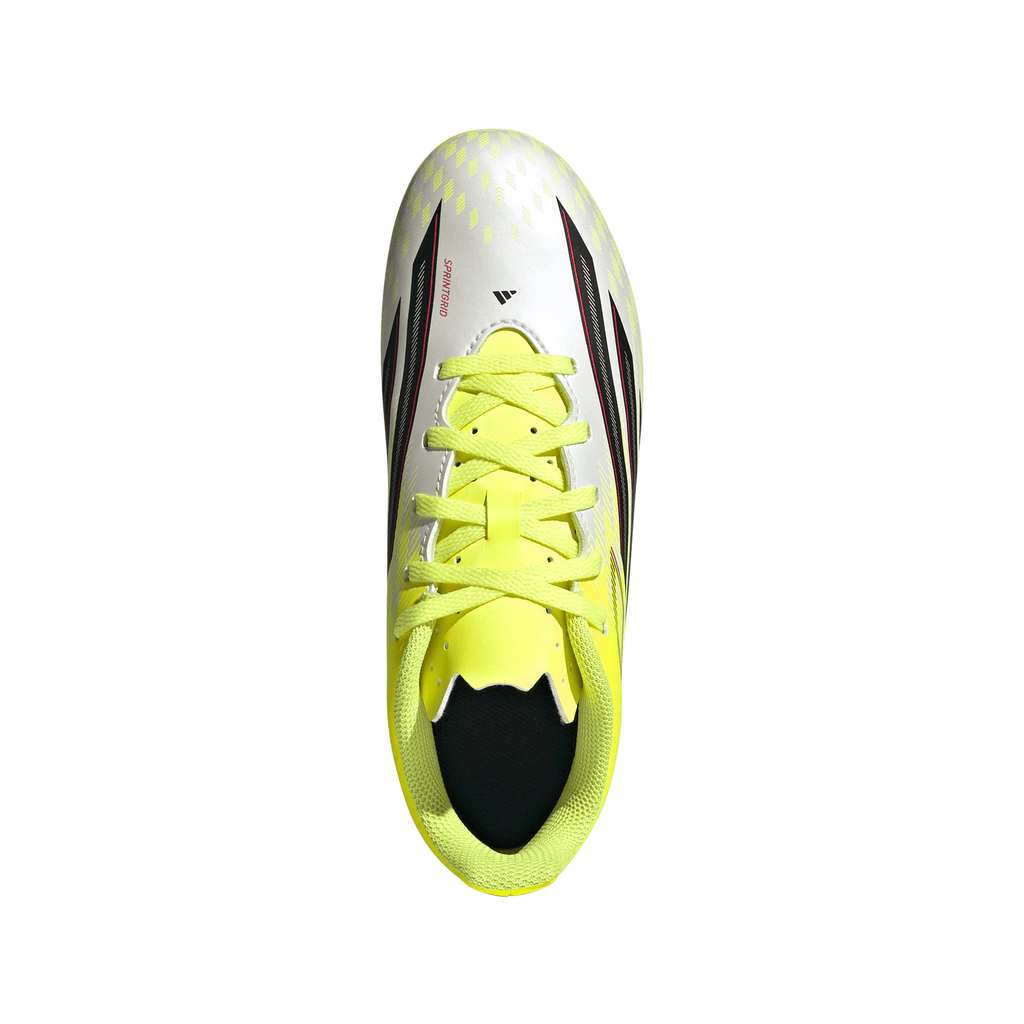2026 New Arrival adidas F50 Club FG/MG Firm Ground/Multi Ground Youth Soccer Cleats - Yellow/Black/Red wholesalehk.shop