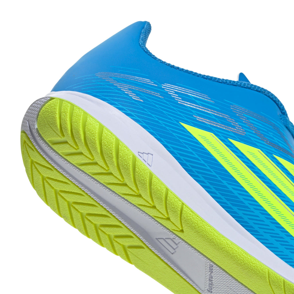 2026 New Arrival adidas F50 Club IN Indoor Youth Soccer Shoes - Blue/Yellow/Aqua wholesalehk.shop