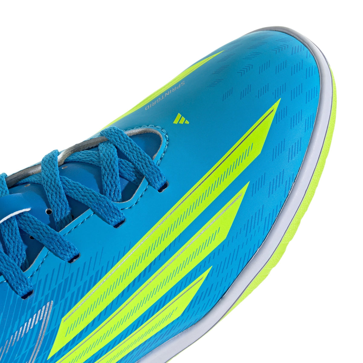 2026 New Arrival adidas F50 Club IN Indoor Youth Soccer Shoes - Blue/Yellow/Aqua wholesalehk.shop