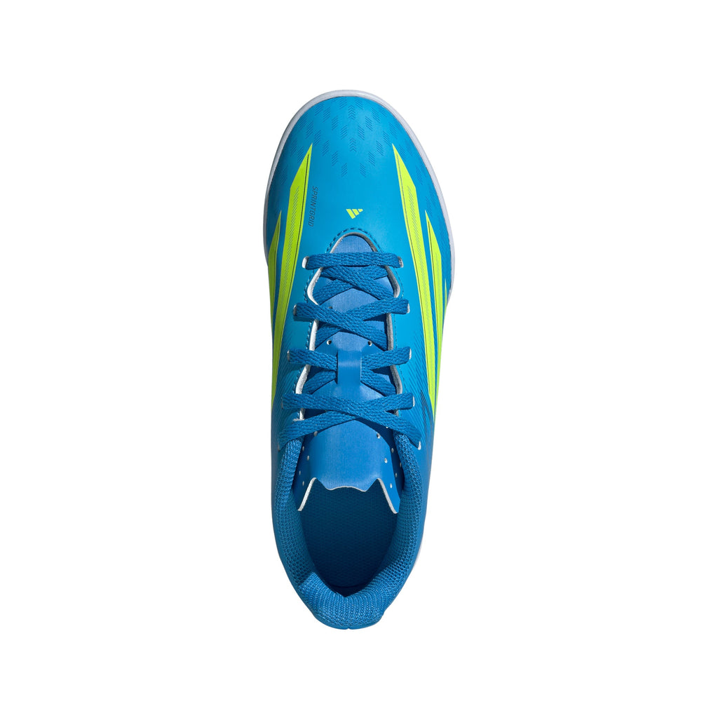 2026 New Arrival adidas F50 Club IN Indoor Youth Soccer Shoes - Blue/Yellow/Aqua wholesalehk.shop