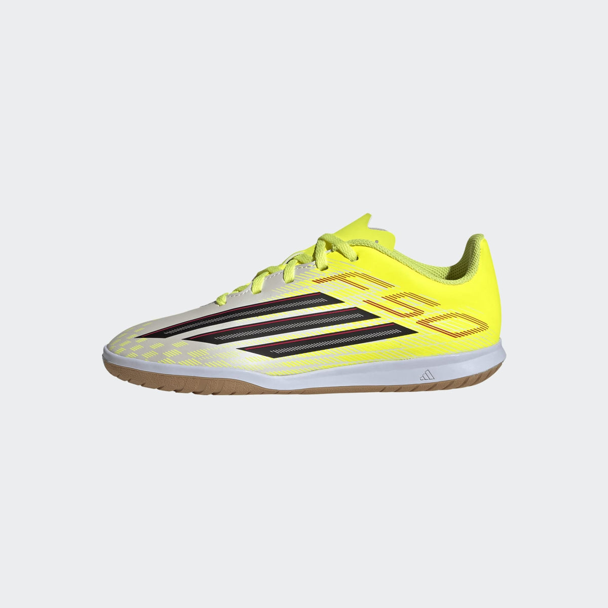 2026 New Arrival adidas F50 Club IN Indoor Youth Soccer Shoes - Solar Yellow/Black/Lucid Red wholesalehk.shop
