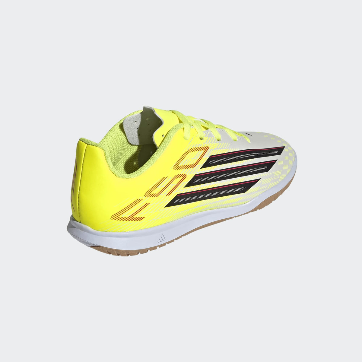 2026 New Arrival adidas F50 Club IN Indoor Youth Soccer Shoes - Solar Yellow/Black/Lucid Red wholesalehk.shop