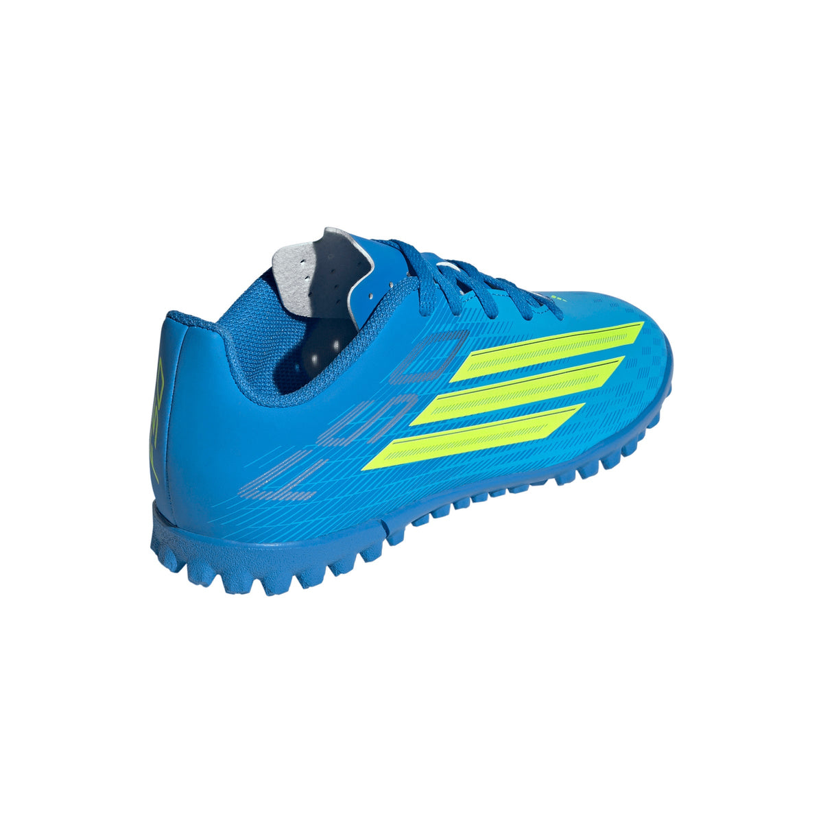 2026 New Arrival adidas F50 Club TF Turf Youth Soccer Cleats - Blue/Yellow/Aqua wholesalehk.shop